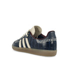 adidas Samba Collegiate Navy / Wonder White / Night Red Low Top Sneakers  Material | Overkill