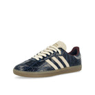 adidas Samba Collegiate Navy / Wonder White / Night Red Low Top Sneakers  Close Up | Overkill