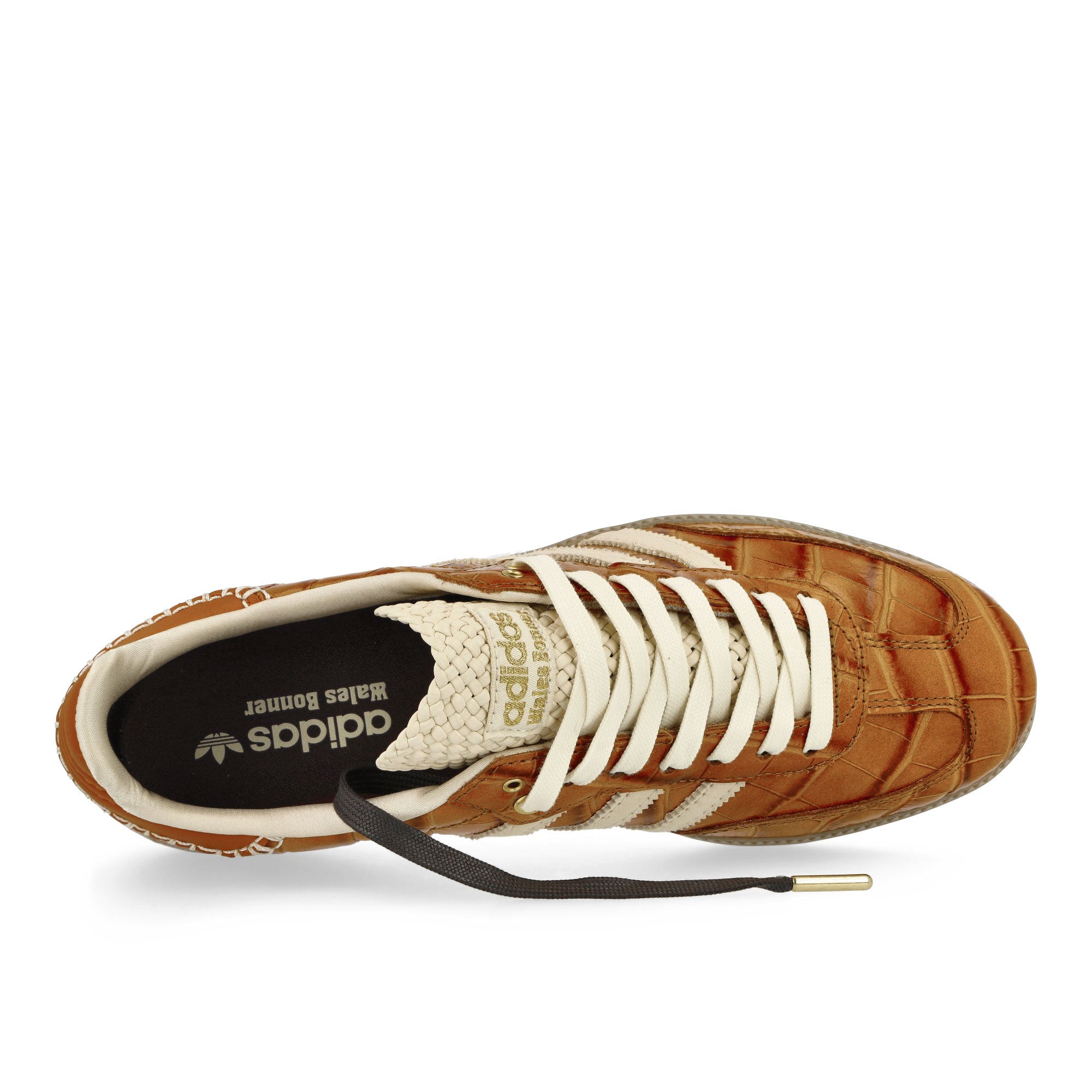 adidas Samba Supplier Colour / Wonder White / Night Brown Low Top Sneakers  Detailfoto | Overkill