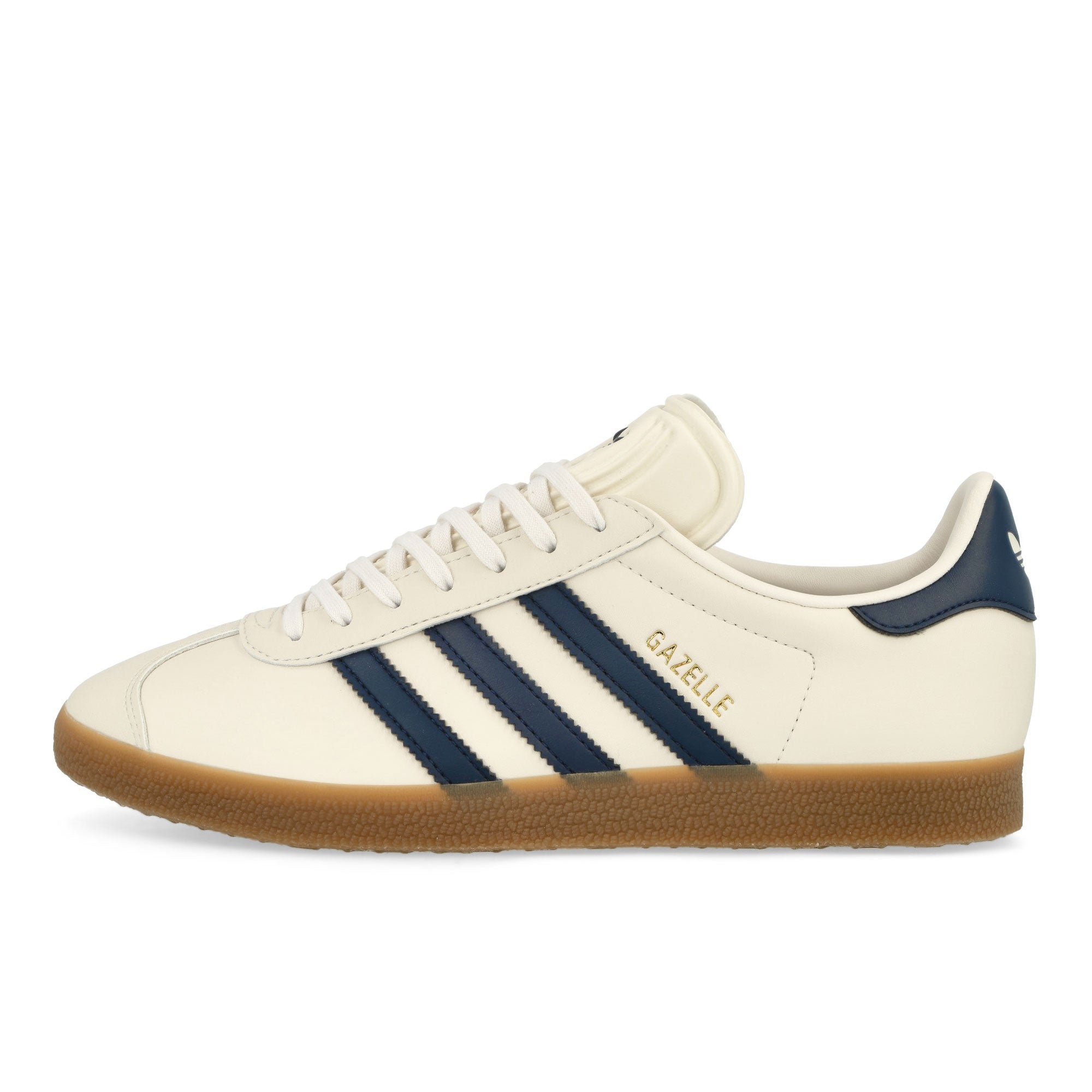 adidas Gazelle Cloud White / Dark Blue / Gum 4 Low Top Sneakers JI0209 | Overkill