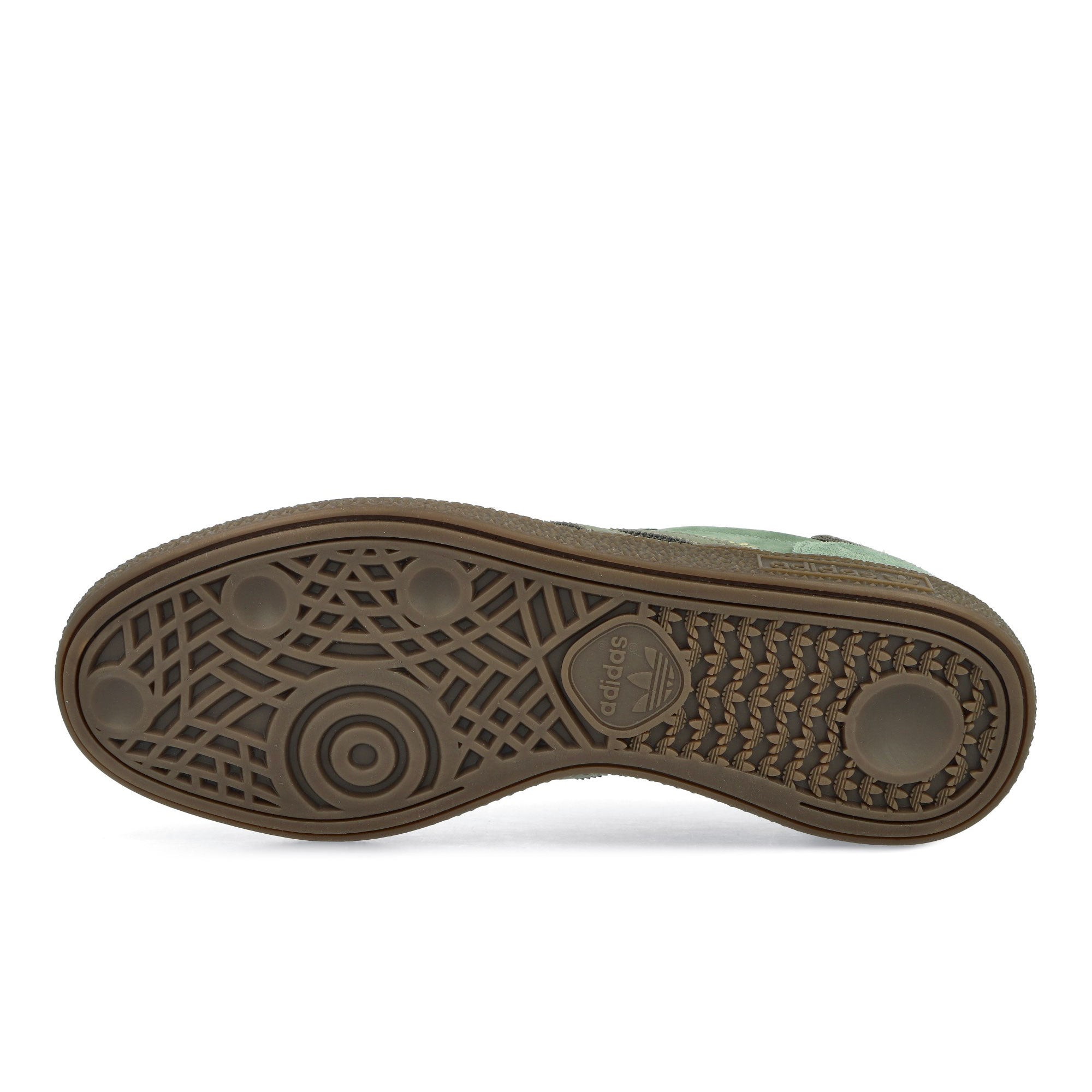 adidas Handball Spezial W Silver Green / Silver Pebble / Gum 5 Low Top Sneakers  Detail View 1 | Overkill