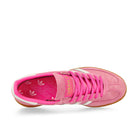 adidas Handball Spezial W Lucid Pink / Footwear White / Gold Metallic Low Top Sneakers  Detailfoto | Overkill