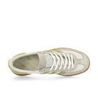 adidas Handball Spezial W Footwear White / Powder Yellow / Silver Metallic Low Top Sneakers  Detailfoto | Overkill