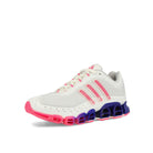 adidas Megaride W Footwear White / Lucid Pink / Lucid Blue Low Top Sneakers  Close Up | Overkill