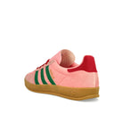 adidas Gazelle Indoor W Court Green / Glow Pink / Gumm 3 Low Top Sneakers  Material | Overkill