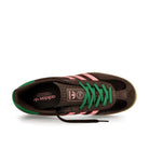 adidas Gazelle Indoor W Dark Brown / Glow Pink / Court Green Low Top Sneakers  Detailfoto | Overkill