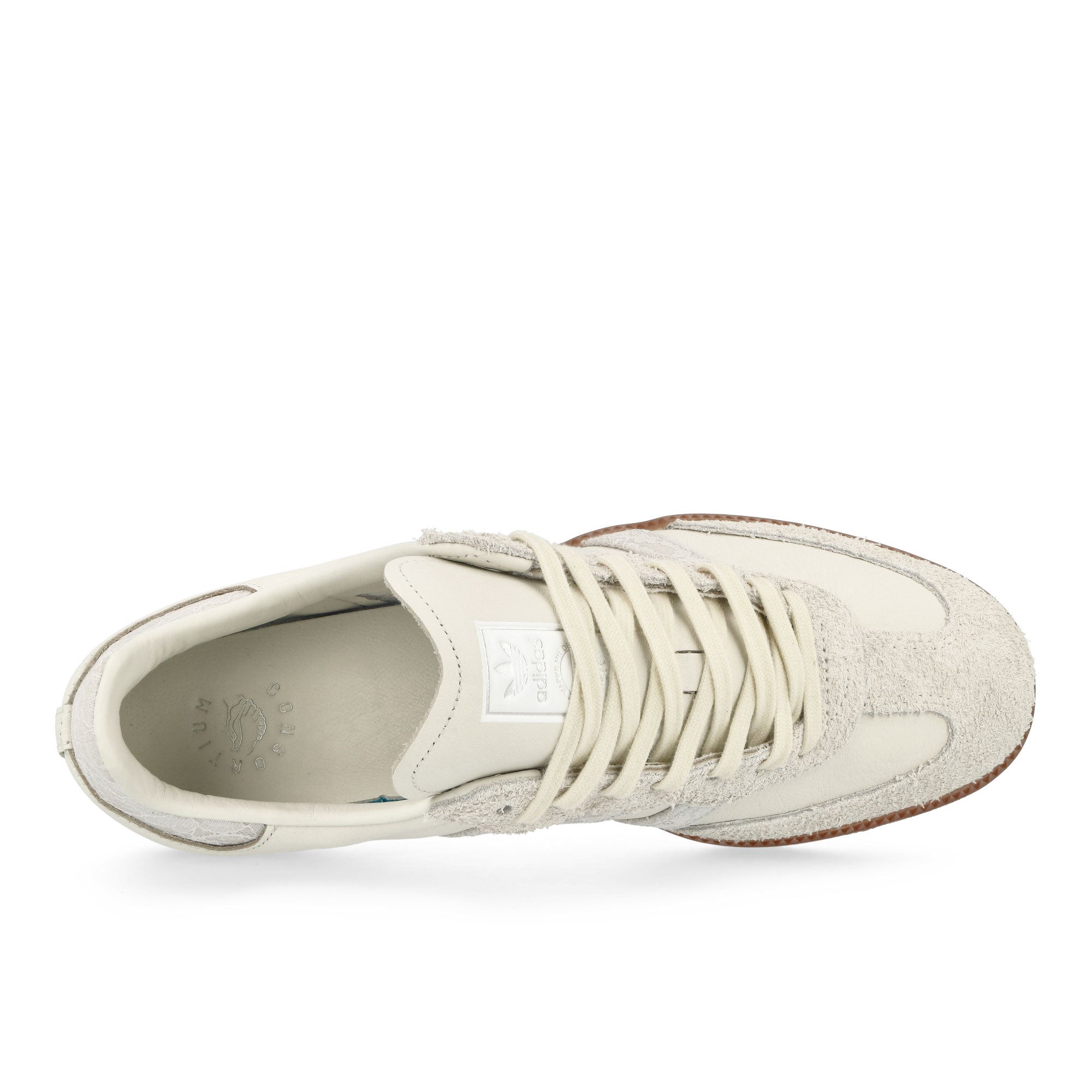 adidas Samba OG Offwhite / Christal White / Silver Low Top Sneakers  Detailfoto | Overkill