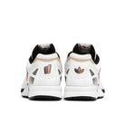 adidas Overkill x adidas ZX 8000 "Heimspiel" Core Black / Active Red / Bold Gold Low Top Sneakers  Material | Overkill