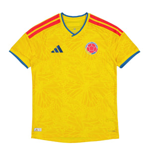 adidas FCF Colombia Authentic Home Jersey Impact Yellow Trikot JL6971 | Overkill
