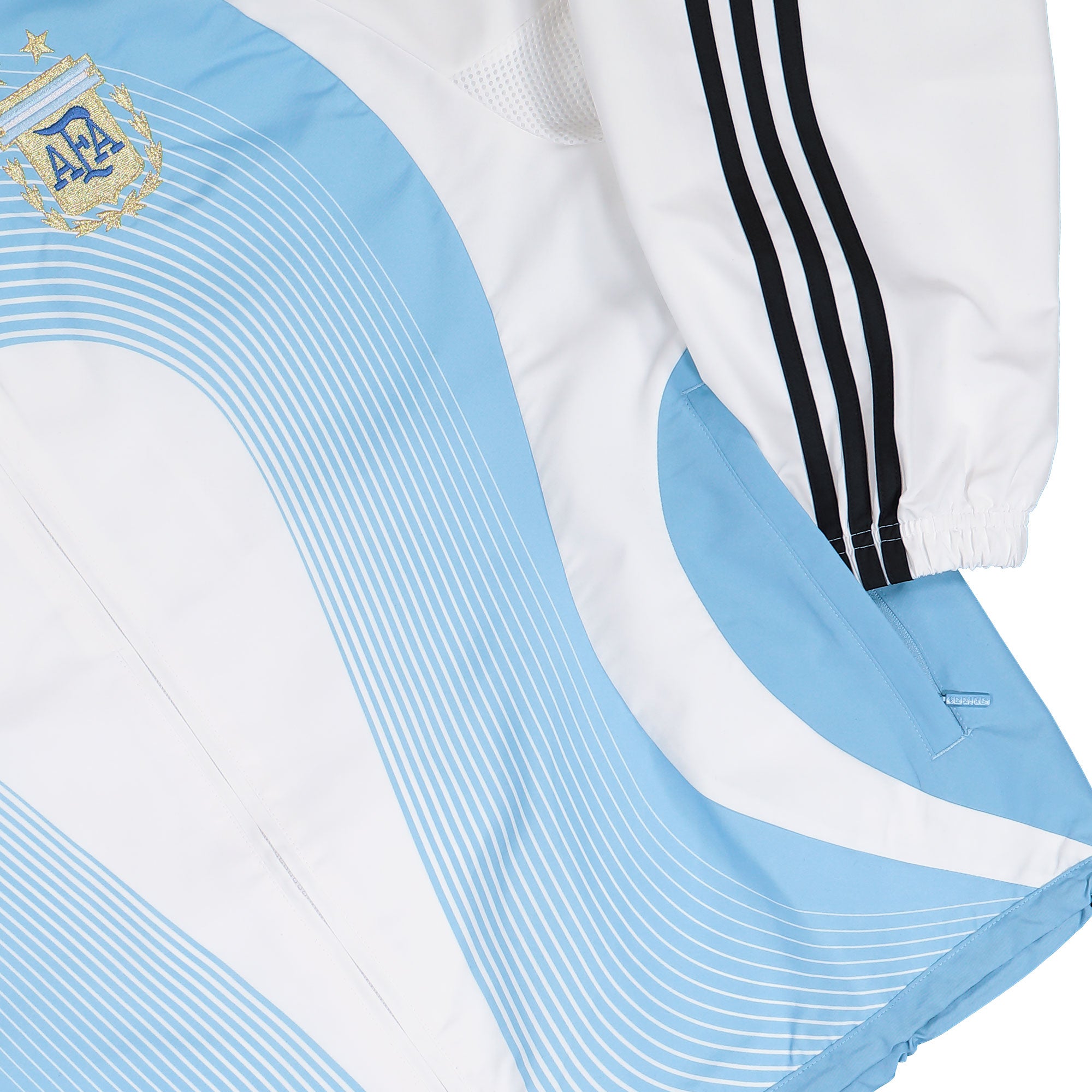 adidas AFA Argentina Home Track Top 06 White Track Jackets JM1091 Detail View 1 | Overkill
