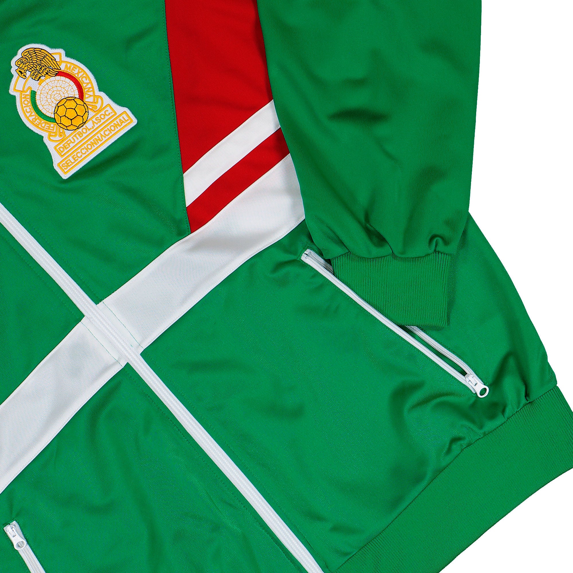 adidas FMF Mexico Track Top 86 Green Track Jackets JM1092 Detail View 1 | Overkill
