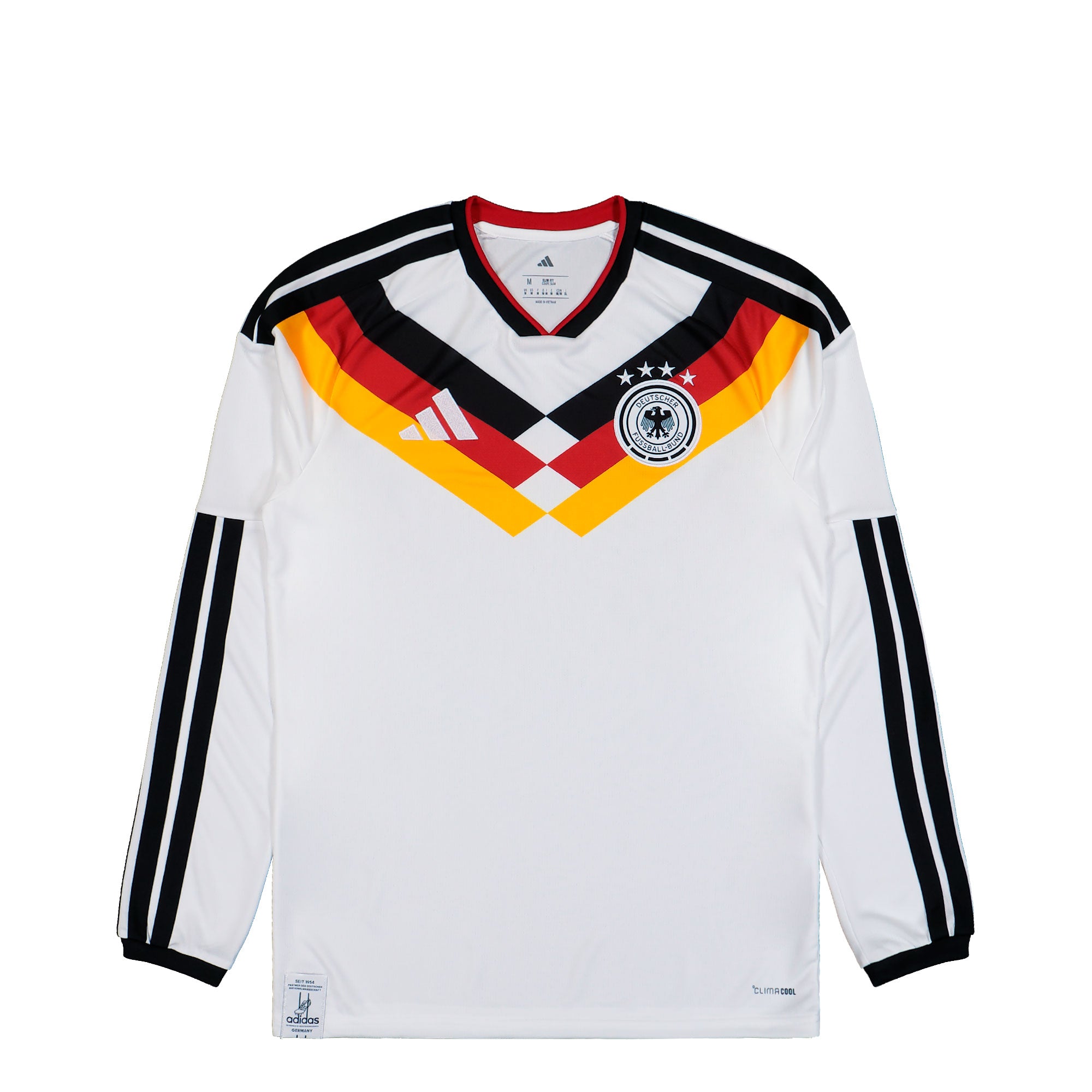 adidas DFB Germany LS Home Jersey White Longsleeves JM1380 | Overkill
