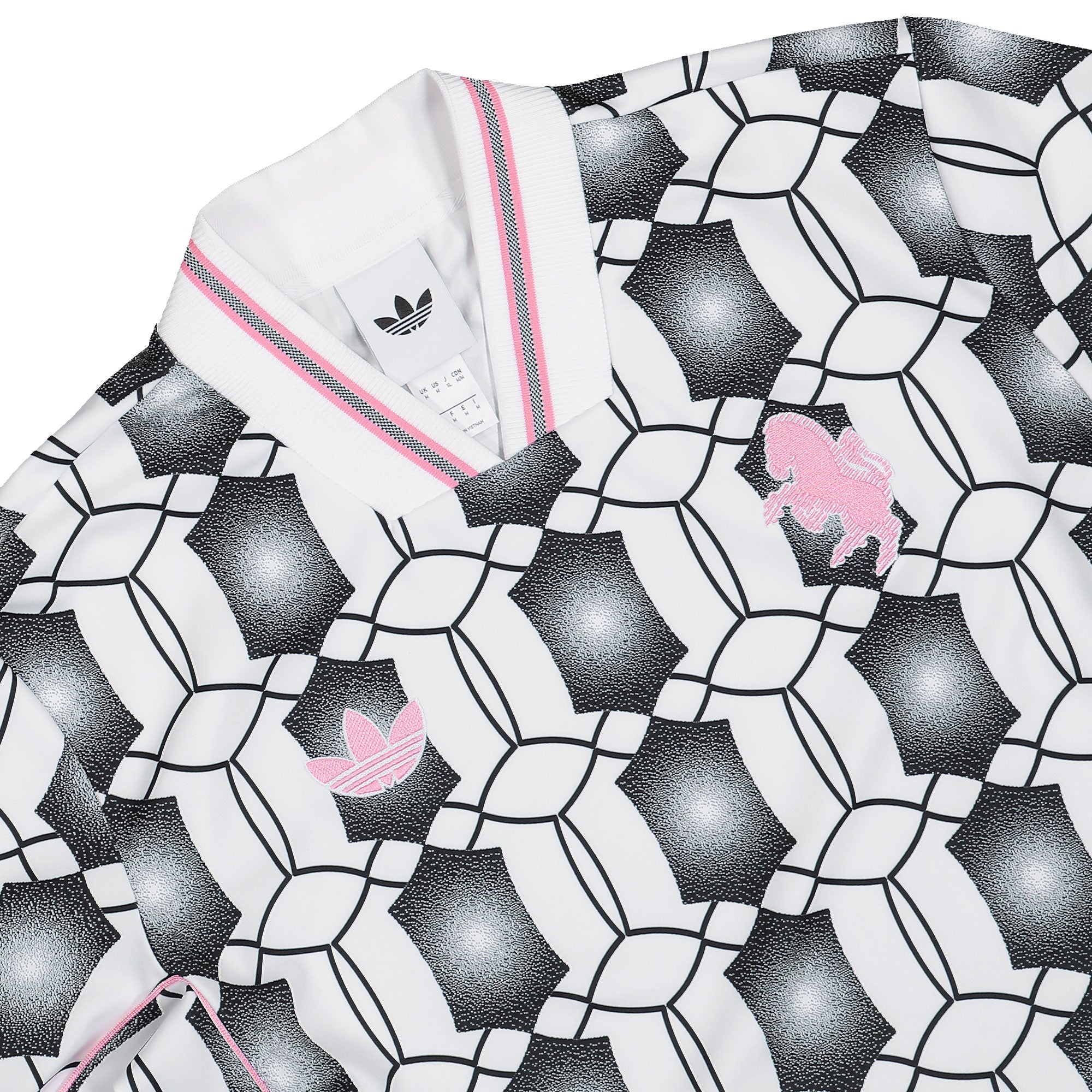 adidas Juventus LF Jersey White / Black T-Shirt JM9447 Detailfoto | Overkill
