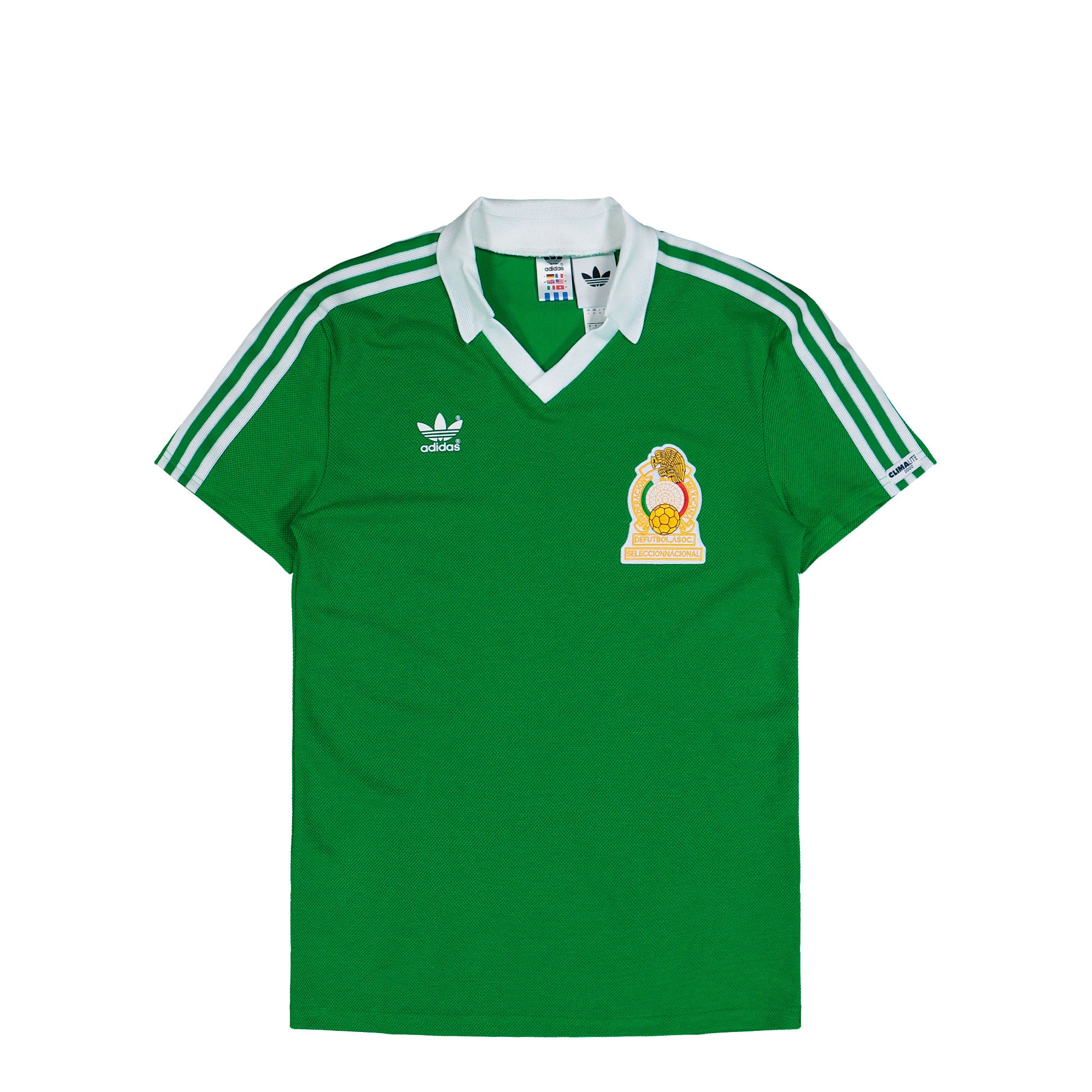 adidas FMF Mexico Home Jersey 86 Green T-Shirts JN3710 | Overkill
