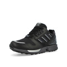 adidas ZX 8000 GTX Golf Core Black / Aurora Black / Silver Metallic Low Top Sneakers JP5257 Close-up | Overkill