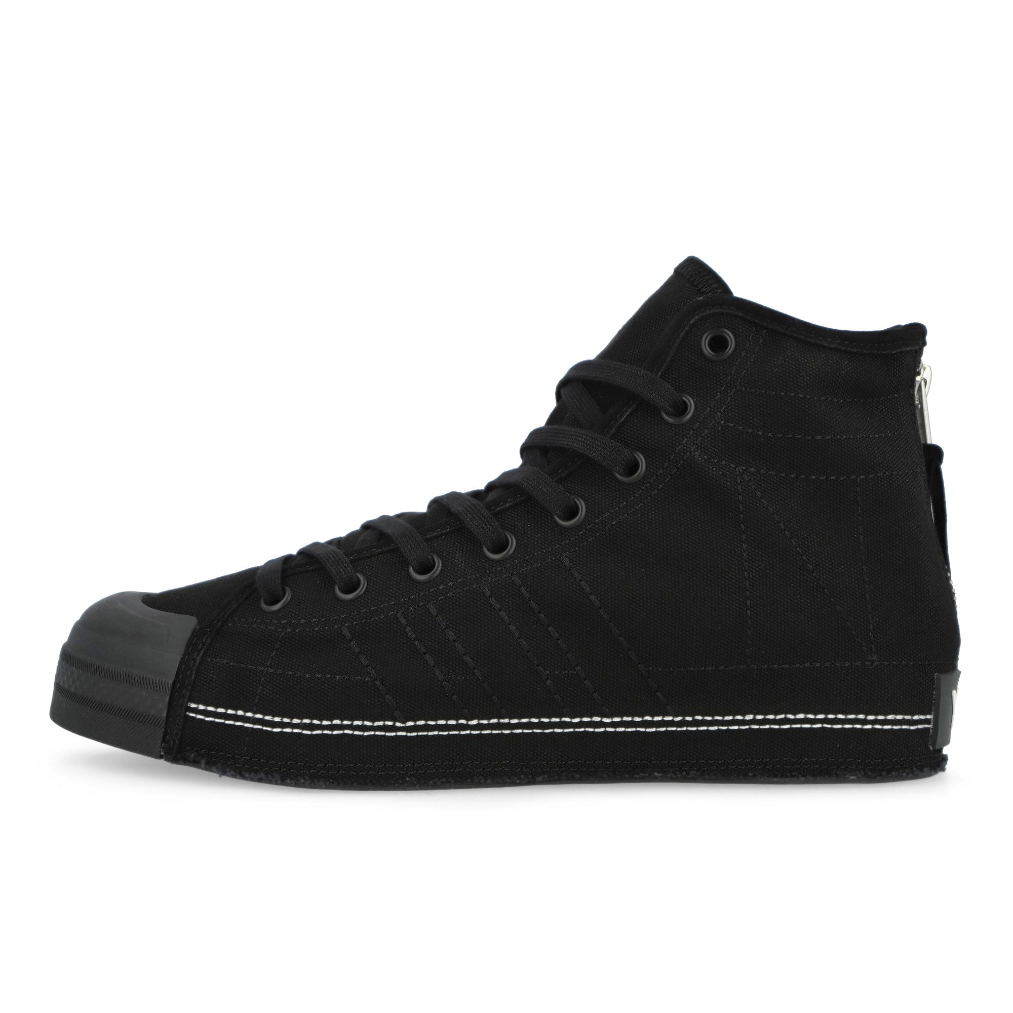Neighborhood x Y-3 Nizza Hi Black / Black / Off White High Top Sneakers JP6454 | Overkill
