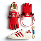 adidas Superfinger Superstar Better Scarlet / Cream White / Better Scarlet Low Top Sneakers  Detail View 6 | Overkill