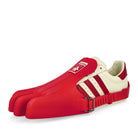 adidas Superfinger Superstar Better Scarlet / Cream White / Better Scarlet Low Top Sneakers  Close Up | Overkill