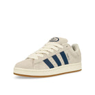 adidas Campus 00s Cream White / Dark Blue / Off White Low Top Sneakers  Close Up | Overkill