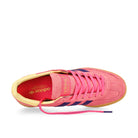 adidas Handball Spezial W Lucid Pink / Collegiate Purple / Almost Yellow Low Top Sneakers JP8718 Detailfoto | Overkill