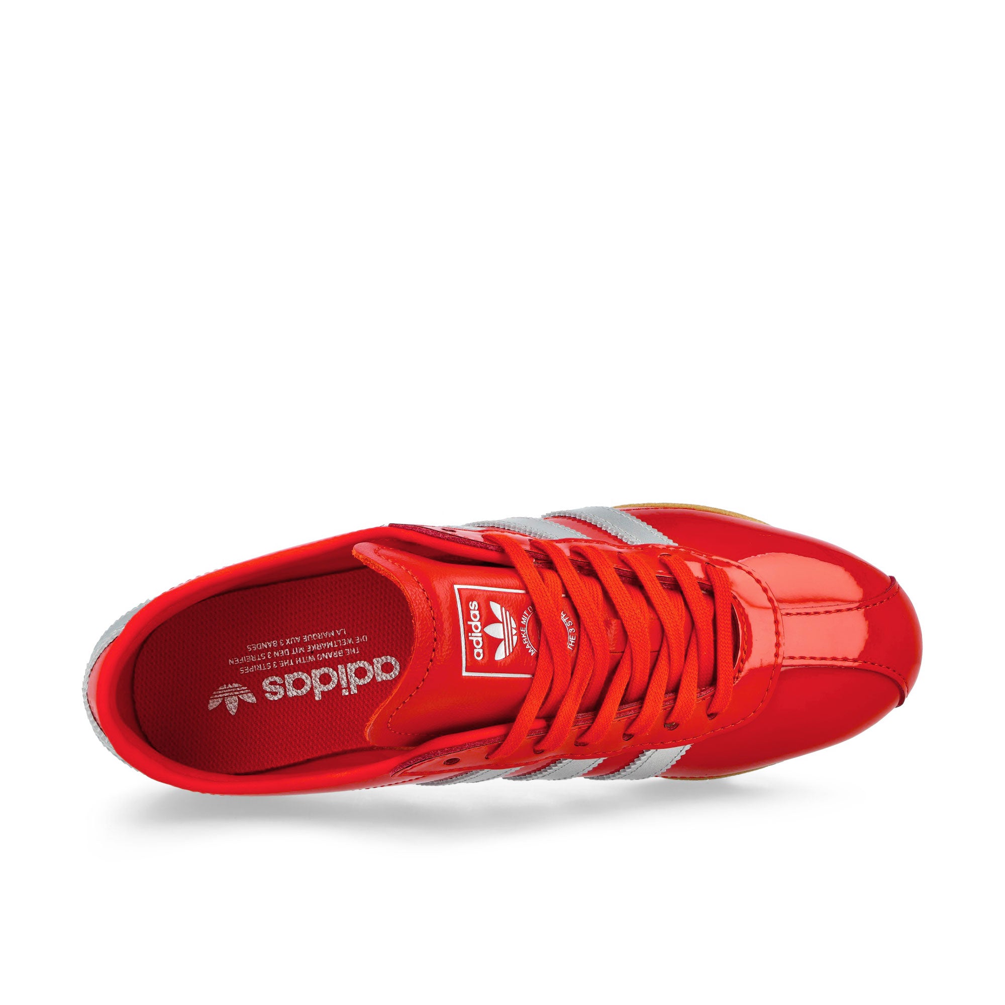 adidas Tokyo W Red / Silver Metallic / Gum 3 Low Top Sneakers JQ0596 Detailfoto | Overkill
