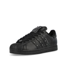 adidas Superstar ll Core Black / Carbon / Iron Metallic Low Top Sneakers JQ3225 Close-up | Overkill