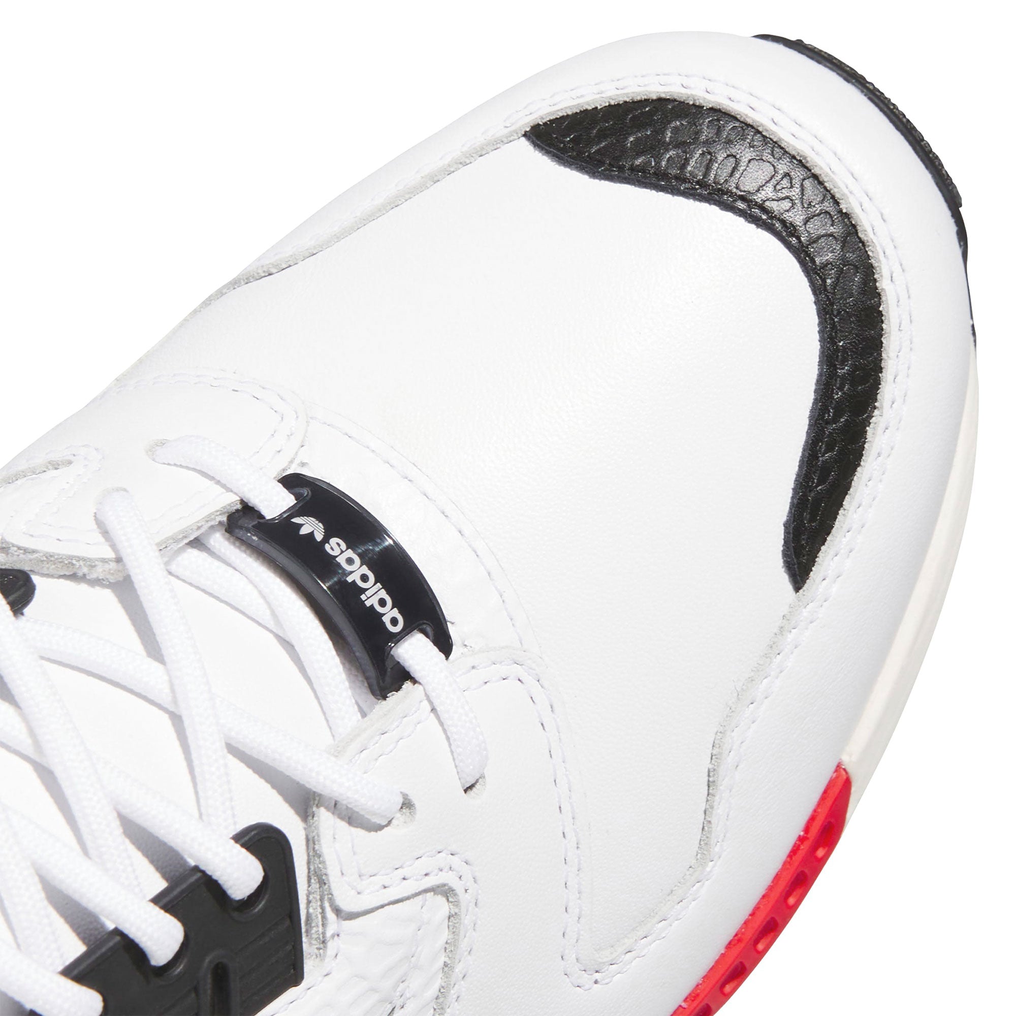 adidas ZX 8000 Golf Footwear White / Footwear White / Core Black Low Top Sneakers JQ3445 Detail View 1 | Overkill
