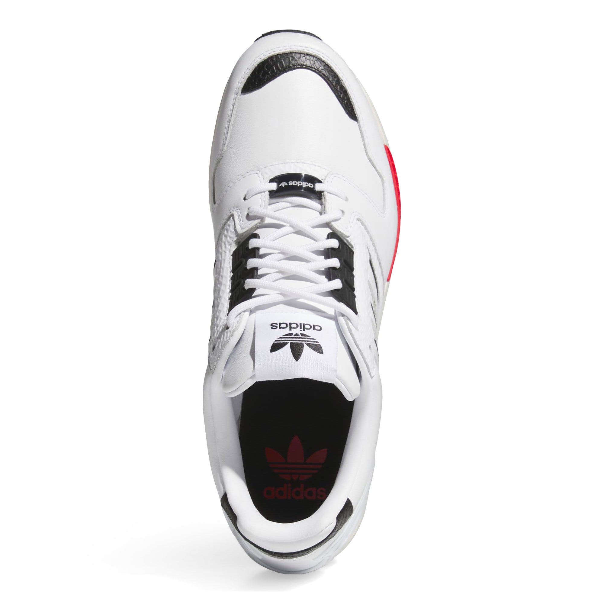 adidas ZX 8000 Golf Footwear White / Footwear White / Core Black Low Top Sneakers JQ3445 Detail View 2 | Overkill
