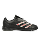 adidas Predator Sala Core Black / Zero Metallic / Lucid Red Low Top Sneakers JQ3916 Silhouette | Overkill
