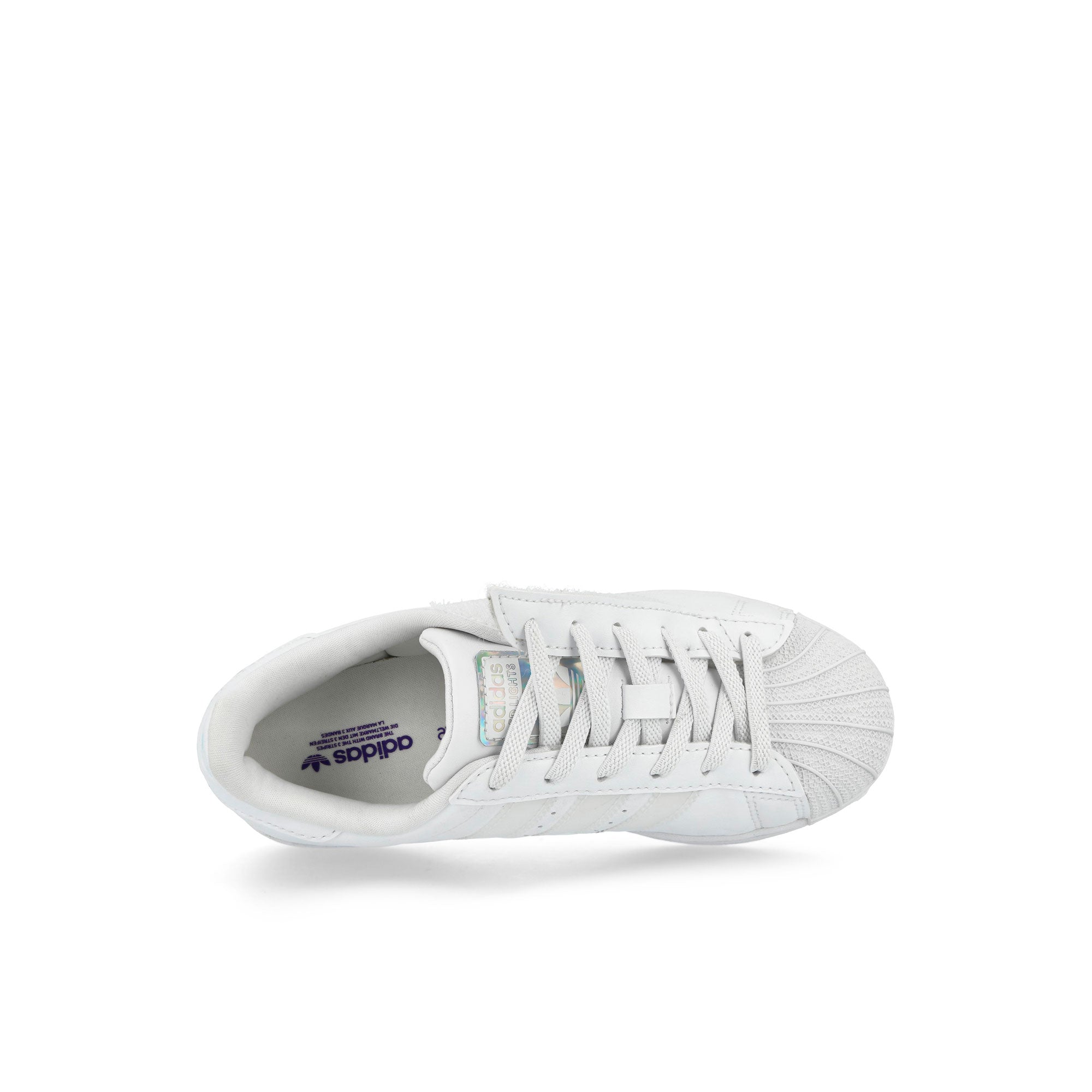 adidas Superstar Led Lights CF EL C Footwear White / Footwear White / Footwear White Low Top Sneakers JQ6419 Detail View 1 | Overkill
