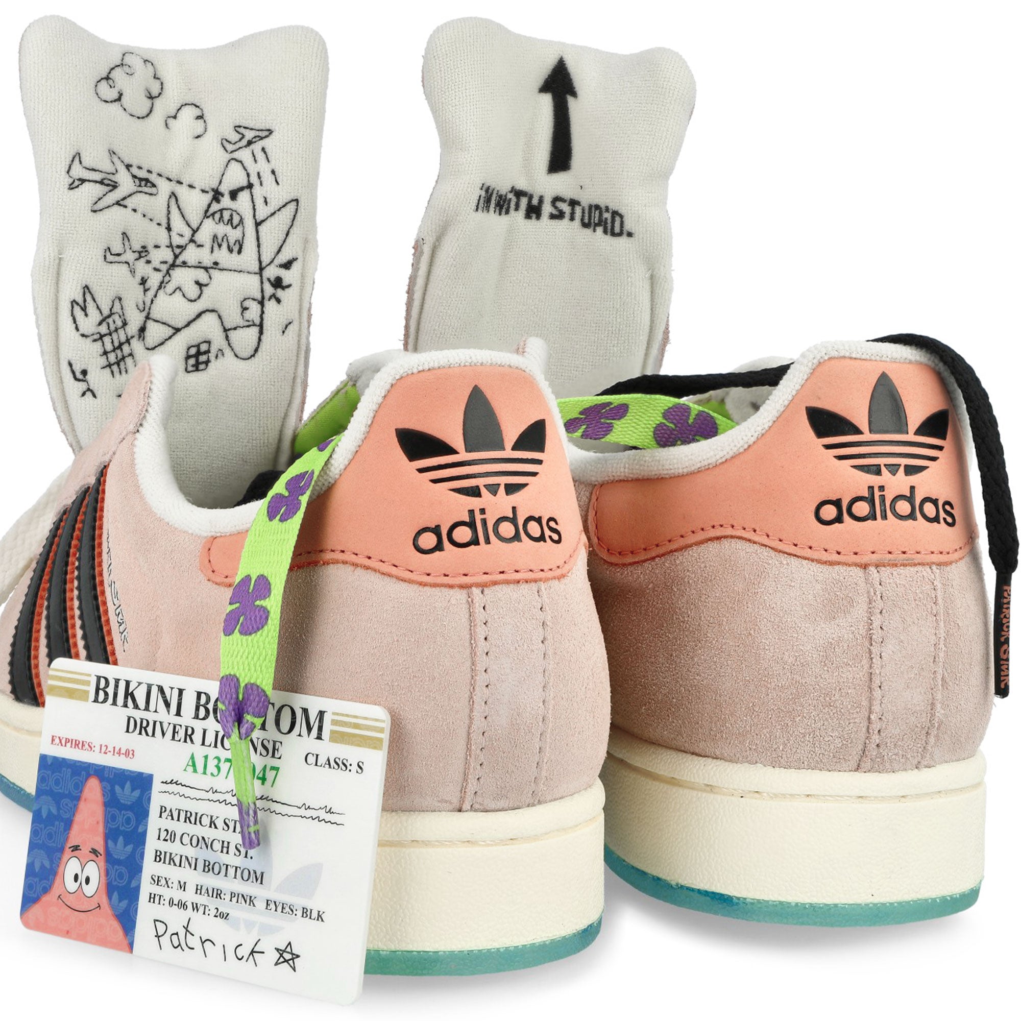 SpongeBob SquarePants x adidas Patrick Superstar JQ6778 | OVERKILL