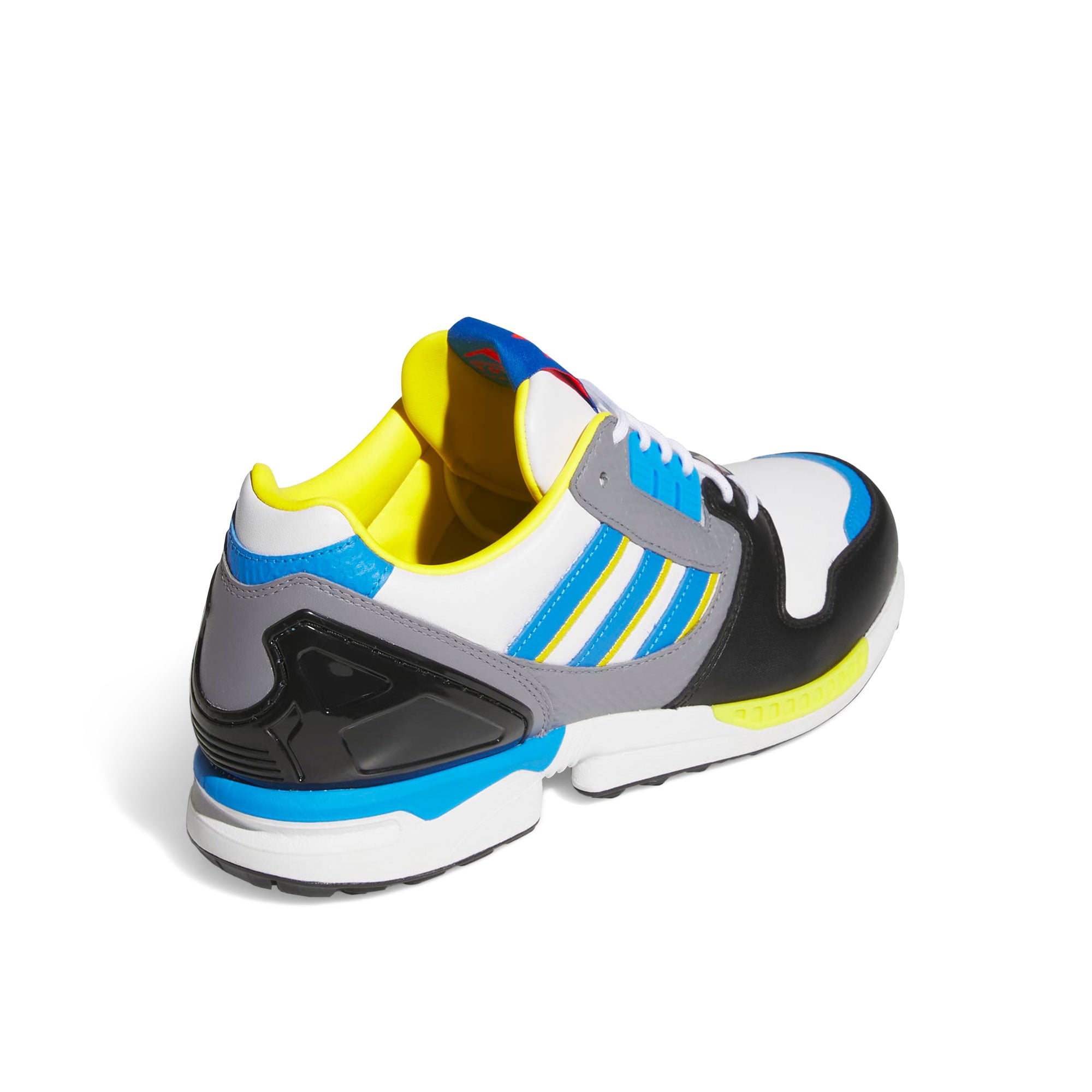 adidas ZX 8000 Golf Footwear White / Lucid Ray Blue / Core Black Low Top Sneakers JQ6807 Material | Overkill
