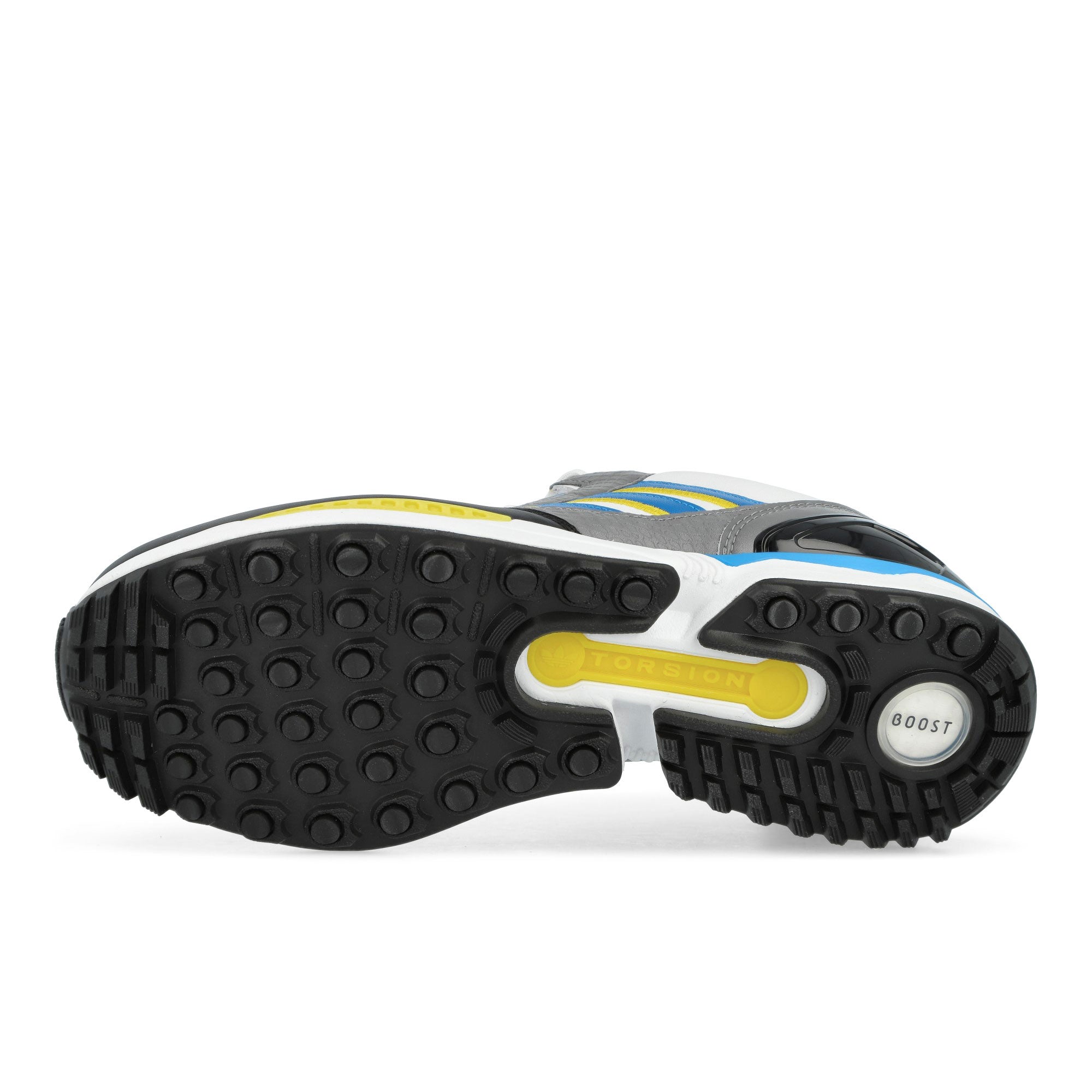 adidas ZX 8000 Golf Footwear White / Lucid Ray Blue / Core Black Low Top Sneakers JQ6807 Detail View 1 | Overkill
