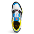 adidas ZX 8000 Golf Footwear White / Lucid Ray Blue / Core Black Low Top Sneakers JQ6807 Detail View 2 | Overkill

