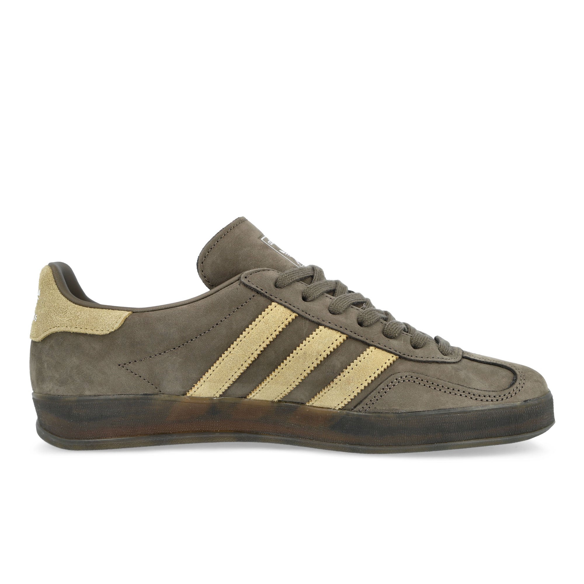 adidas Gazelle Indoor Cargo Brown / Golden Beige / Footwear White Low Top Sneakers JQ8386 Silhouette | Overkill