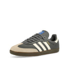 adidas Samba OG Grey Five / Core White / Gum 5 Low Top Sneakers JR0913 Close-up | Overkill