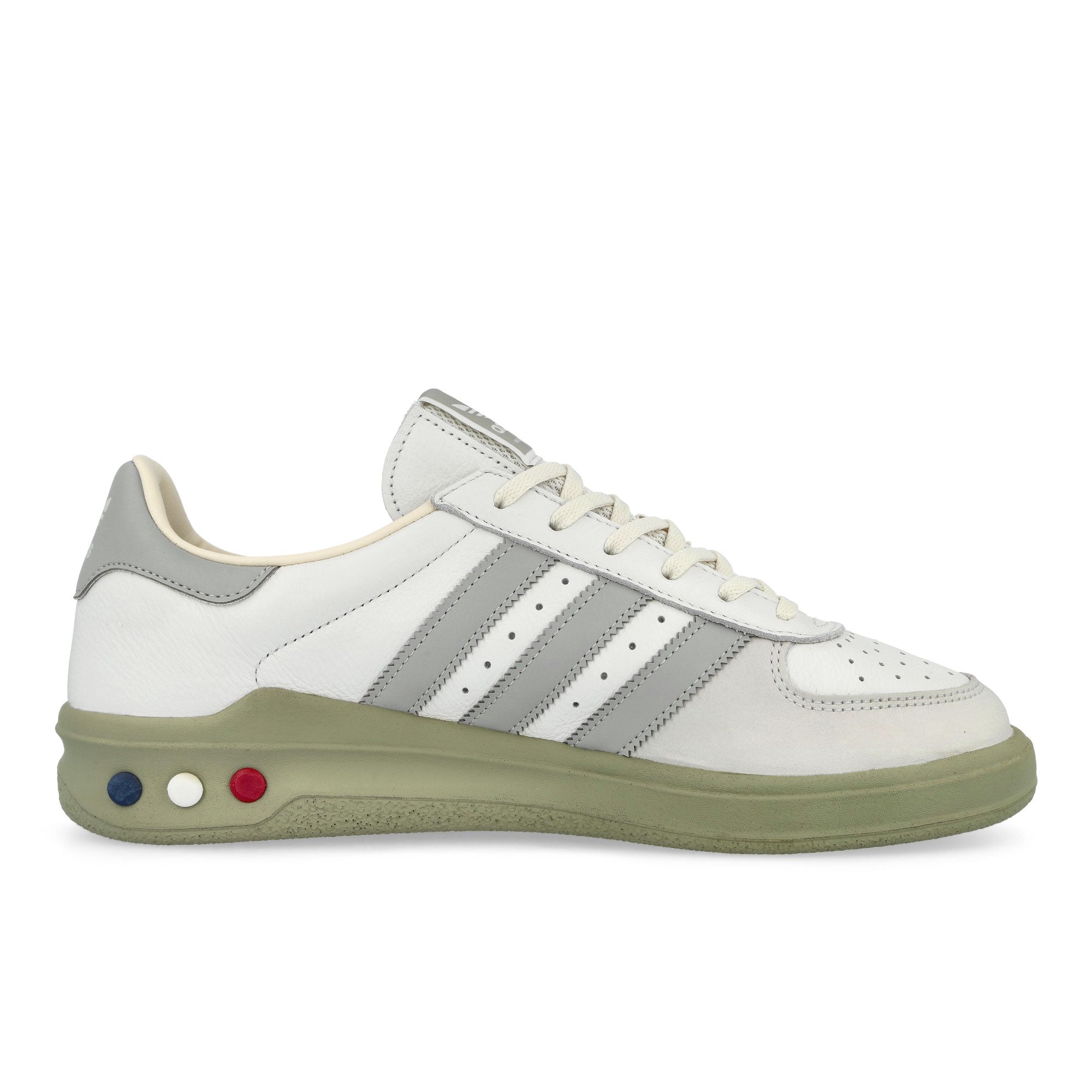 adidas GS II SPZL Crystal White / Stone / Grey One Sneaker JR1554 Silhouette | Overkill
