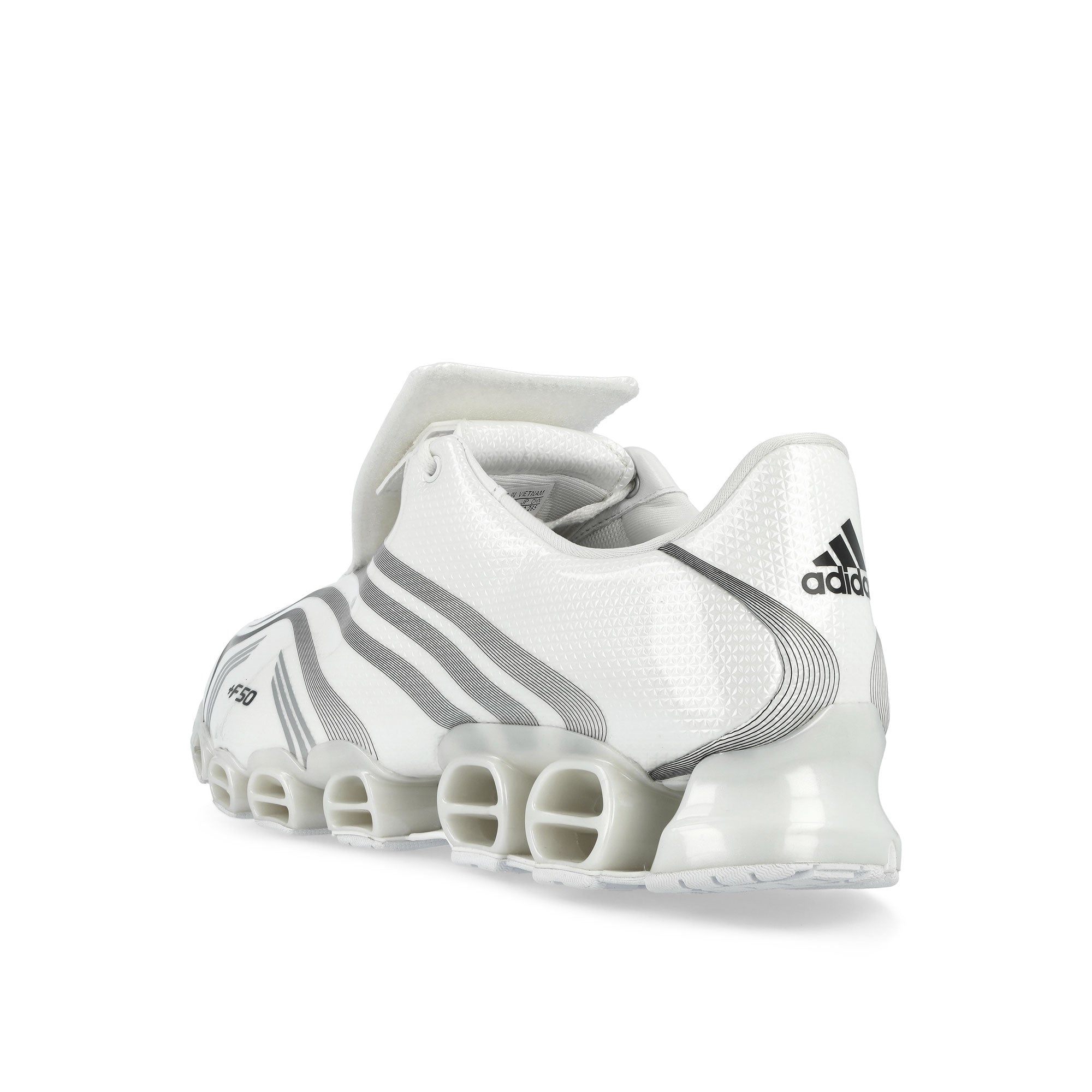 adidas F50 Tunit Megaride Consortium Footwear White / Core Black / Silver Metallic Low Top Sneakers JR2200 Material | Overkill
