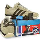adidas LG Achille SPZL Stone Khaki / Wonder Beige / Wonder White Low Top Sneakers JR4878 Material | Overkill