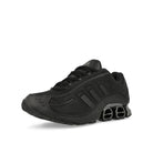 adidas Megaride O1 Core Black / Core Black / Iron Metallic Low Top Sneakers JR6937 Close-up | Overkill