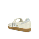 adidas Samba Jane W Cloud White / Gum 3 / Halo Blue Low Top Sneakers JR7339 Material | Overkill