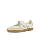 adidas Samba Jane W Cloud White / Gum 3 / Halo Blue Low Top Sneakers JR7339 Close-up | Overkill
