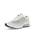 adidas Megaride S2 Crystal White / Crystal White / Semi Solar Yellow Low Top Sneakers JR7537 Close-up | Overkill
