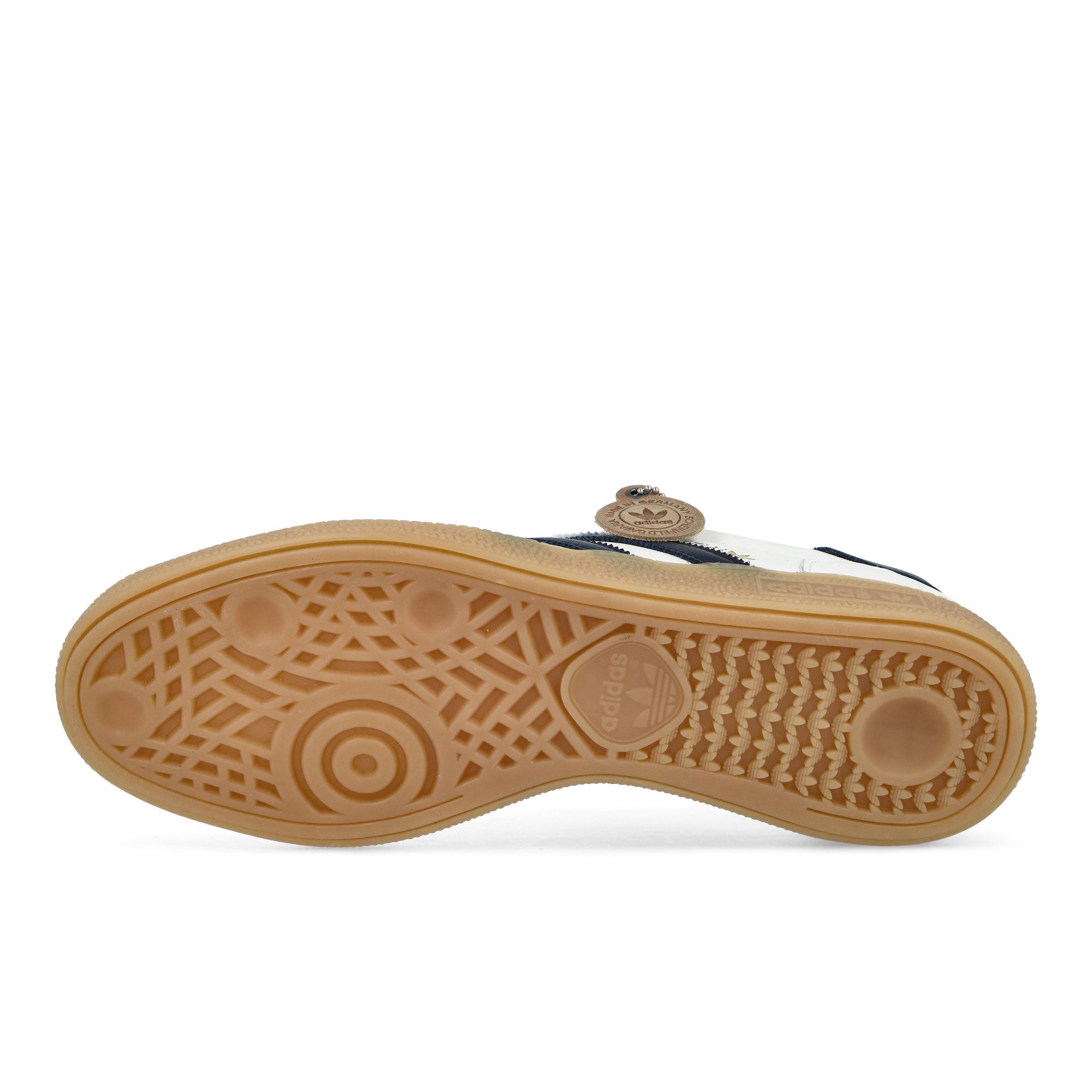 adidas Handball Spezial MIG Core White / Night Indigo / Gum 4 Low Top Sneakers JR9532 Detail View 1 | Overkill
