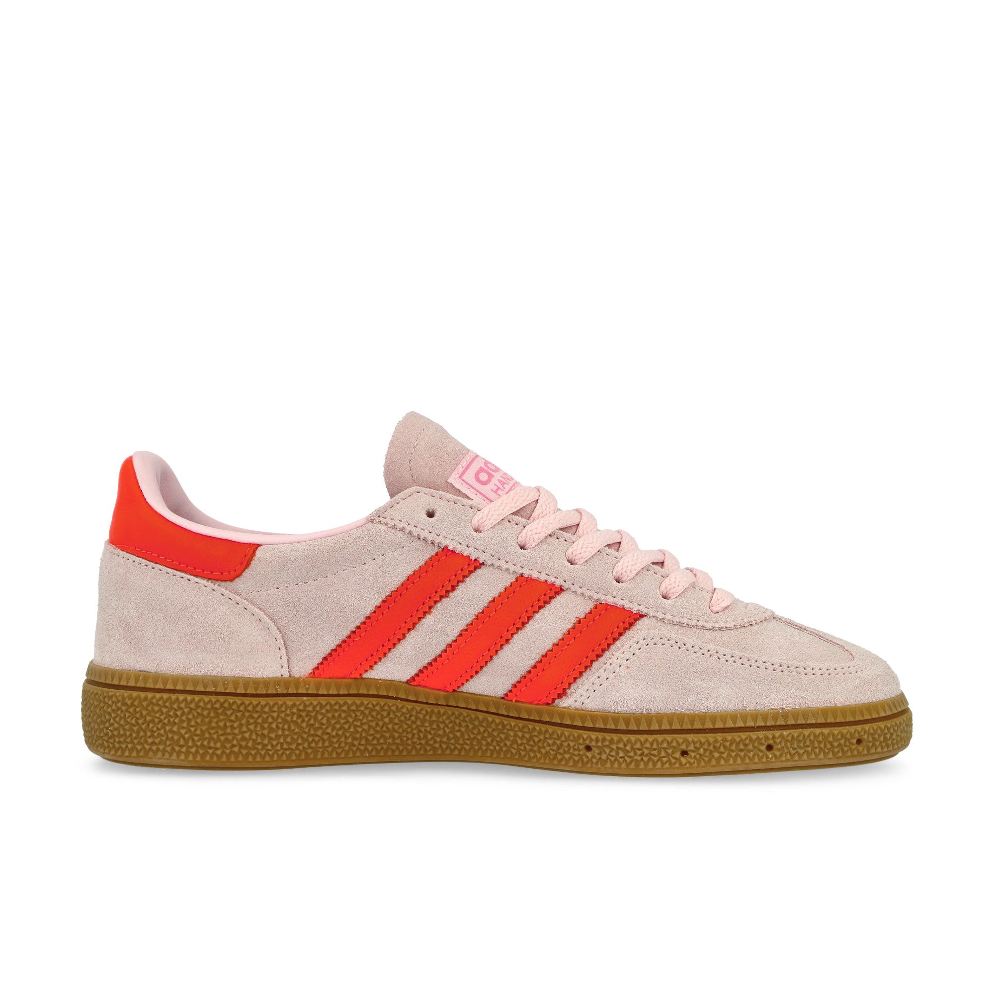 adidas Handball Spezial W Clear Pink / Solar Orange / Gum 4 Low Top Sneakers  Silhouette | Overkill