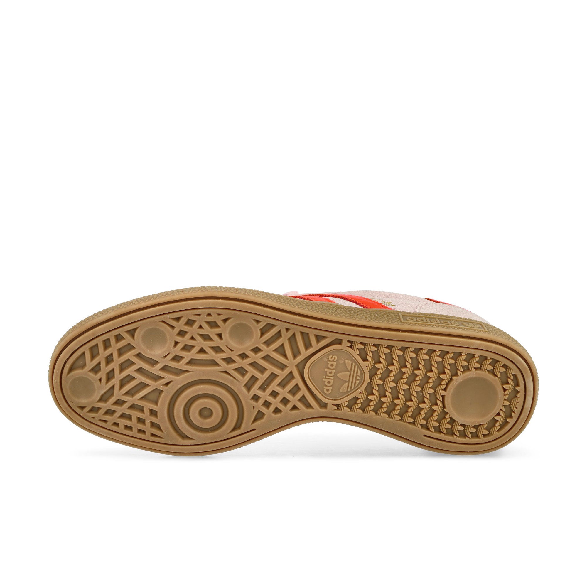 adidas Handball Spezial W Clear Pink / Solar Orange / Gum 4 Low Top Sneakers  Detail View 1 | Overkill