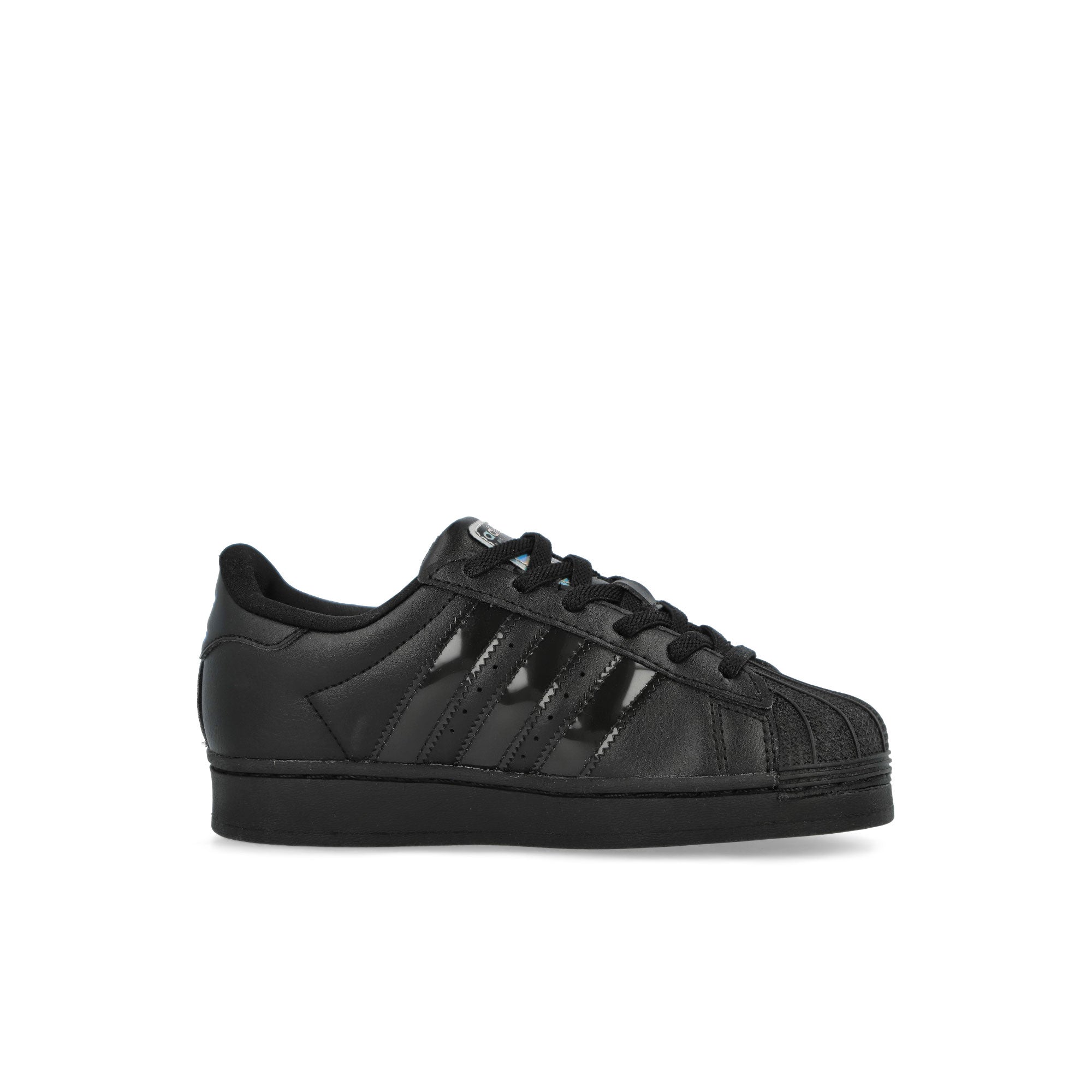 adidas Superstar Led Lights CF EL C Core Black / Core Black / Preloved Violet Low Top Sneakers JS1291 Silhouette | Overkill
