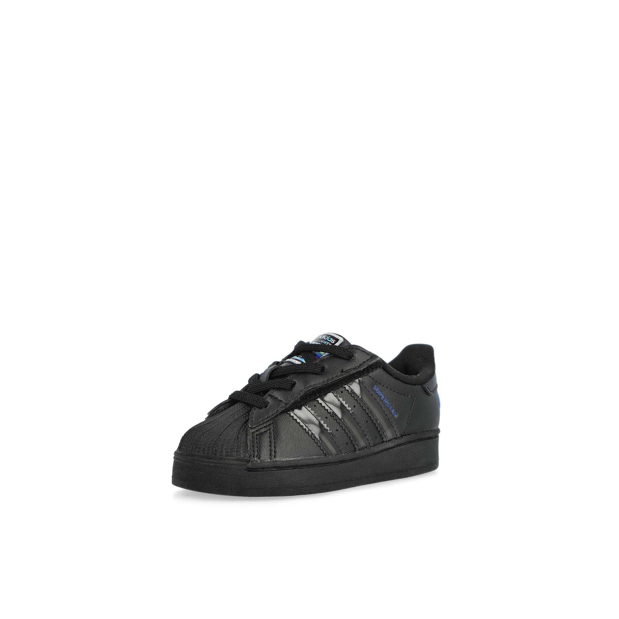 adidas Superstar Led Lights CF EL I Core Black / Core Black / Preloved Violet Low Top Sneakers JS1295 Detailfoto | Overkill
