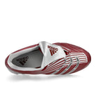 adidas Predator Megaride Collegiate Burgundy / Silver Metallic / Light Solid Grey Low Top Sneakers JS1554 Detailfoto | Overkill