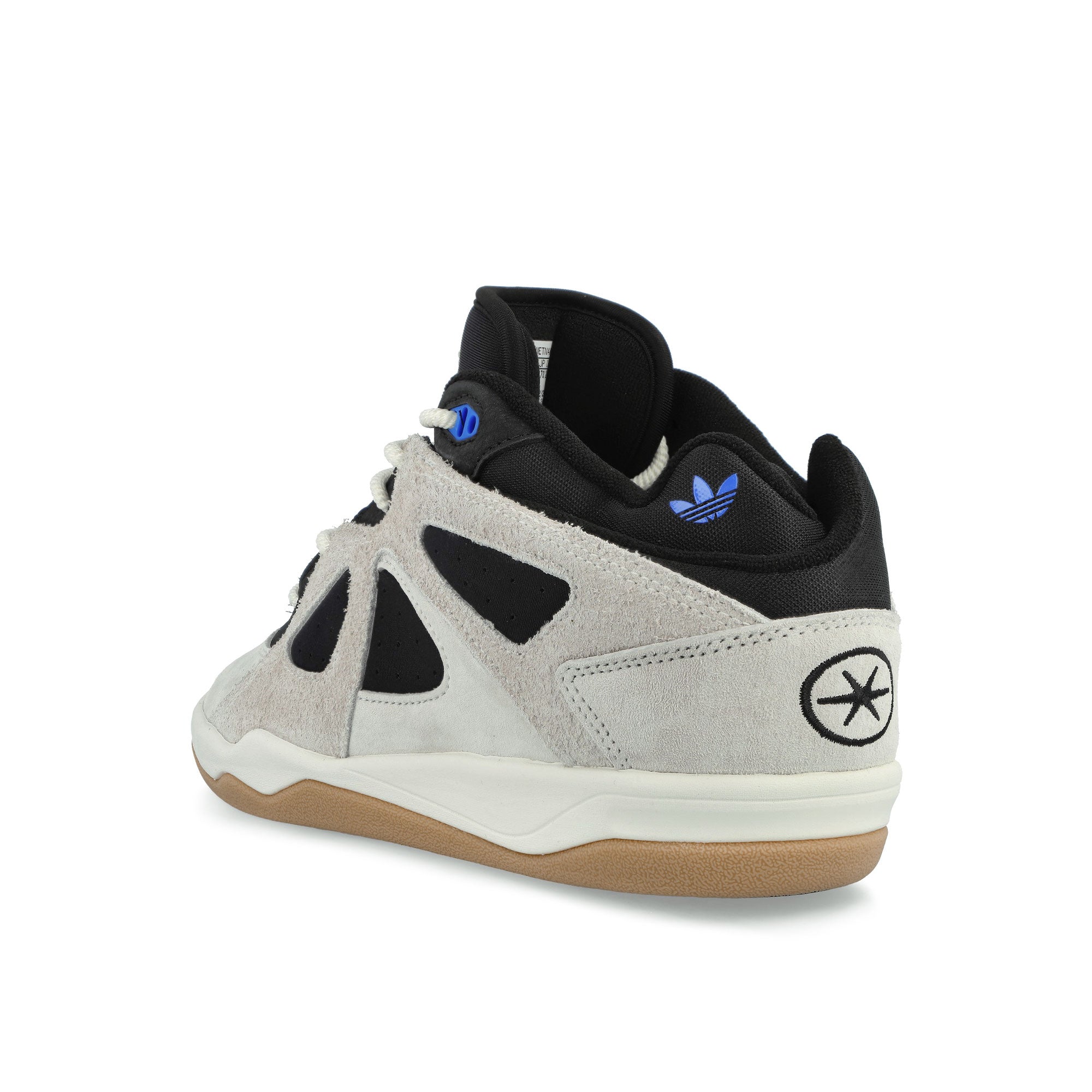 Bad Bunny x adidas BadBo 1.0 Off White / Core Black / Gum 3 Mid Tops Sneakers JS3886 Material | Overkill
